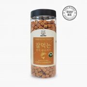 [셰프의쿡방] 잘먹는 연어 큐브져키-1kg-국내산 통간식