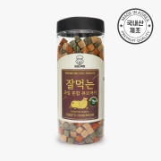 [셰프의쿡방] 잘먹는 과일 혼합 큐브져키-1kg-국내산 통간식