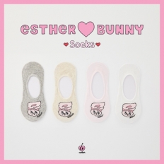 에스더버니 리본오버 덧신