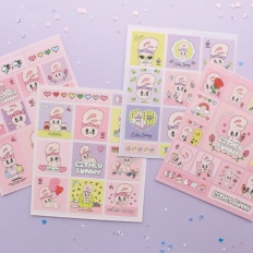 에스더버니 사각 리무버블 스티커