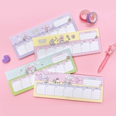 에스더버니 위클리 메모패드