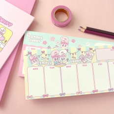 에스더버니 러블리 위클리메모패드