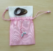 Ahmggakji thumb ring female cow horn