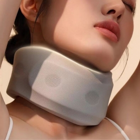 메모리폼 통풍 메쉬 목보호대