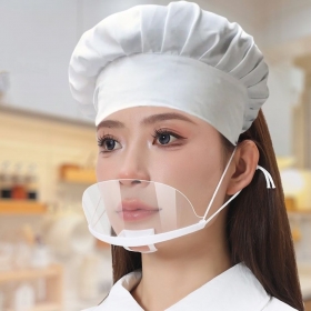 플라스틱 투명 위생 마스크 10개입