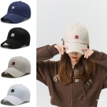 영문 자수 m 로고 볼캡 야구모자