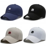 영문 자수 m 로고 볼캡 야구모자