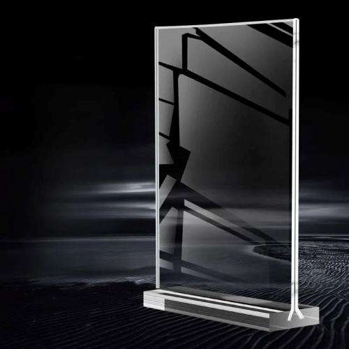 A5 스탠드형 Y자 아크릴꽂이 POP 안내 메뉴판