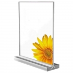 A5 스탠드형 Y자 아크릴꽂이 POP 안내 메뉴판