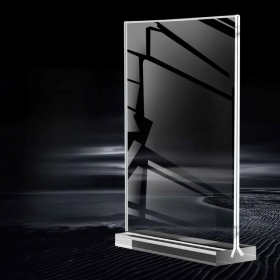 A5 스탠드형 Y자 아크릴꽂이 POP 안내 메뉴판