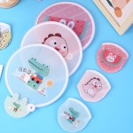 휴대용 원터치 접이식 캐릭터 부채