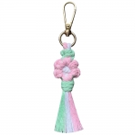 마크라메 전통 매듭 키링 가방고리