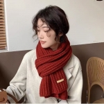 골지 니트 남녀공용 데일리 목도리