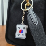 양면 태극기 키링 열쇠고리 기념품