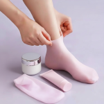 발각질 실리콘 보습 발팩 양말 덧신