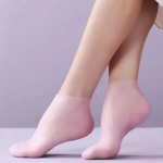 발각질 실리콘 보습 발팩 양말 덧신