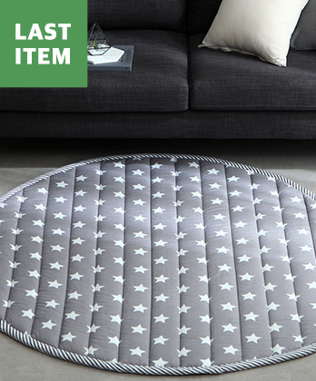 베리스타 순면 원형러그 (2color)