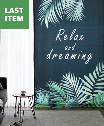 릴렉스가든 DTP 암막커튼 (네이비)