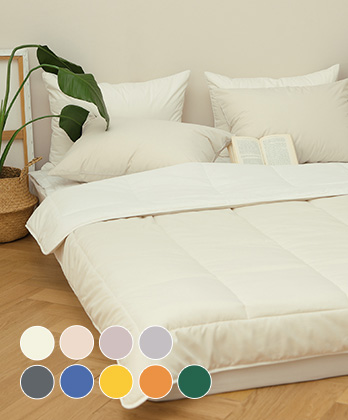 포시즌 사계절 양면 차렵이불(침실/차박/캠핑) (9colors)