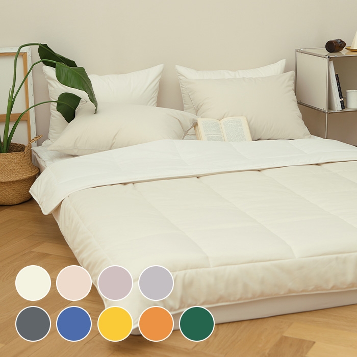 포시즌 사계절 양면 차렵이불(침실/차박/캠핑) (9colors)