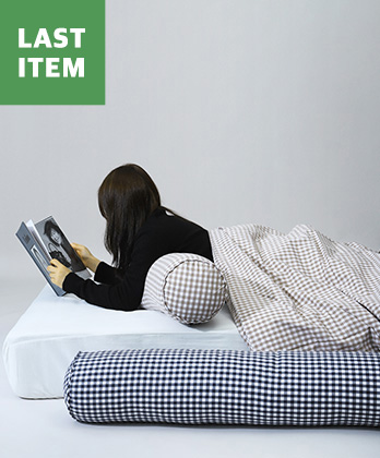 무드체크 순면 바디필로우(솜포함) (2colors)