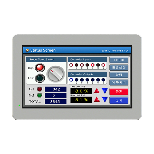 CHA-070WB (HMI / 7인치 휴먼 머신 인터페이스)