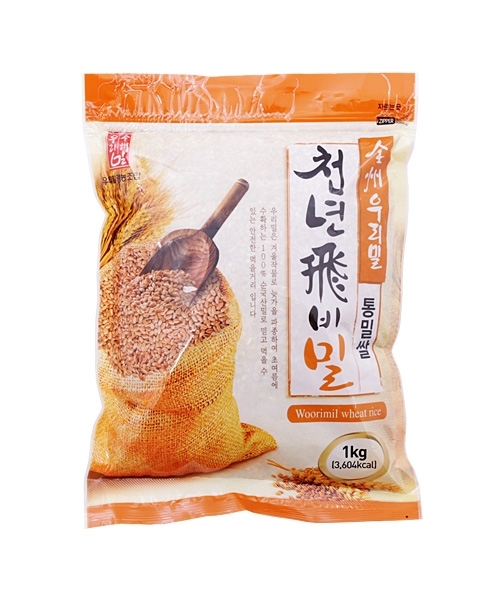 우리밀영농조합 국산 통밀쌀 1kg