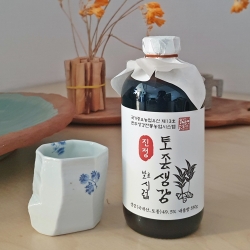 너머 전통농법 토종생강 발효시럽 550g