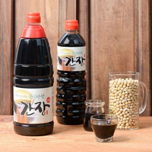 부평마을 자연숙성 조선간장(국간장) 1.5L