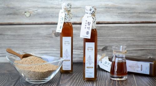 부평마을 바로 짜서 바로 담은 참기름 250ml