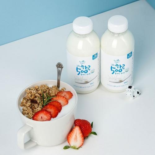 호호목장 하루500 플레인 요거트 500ml