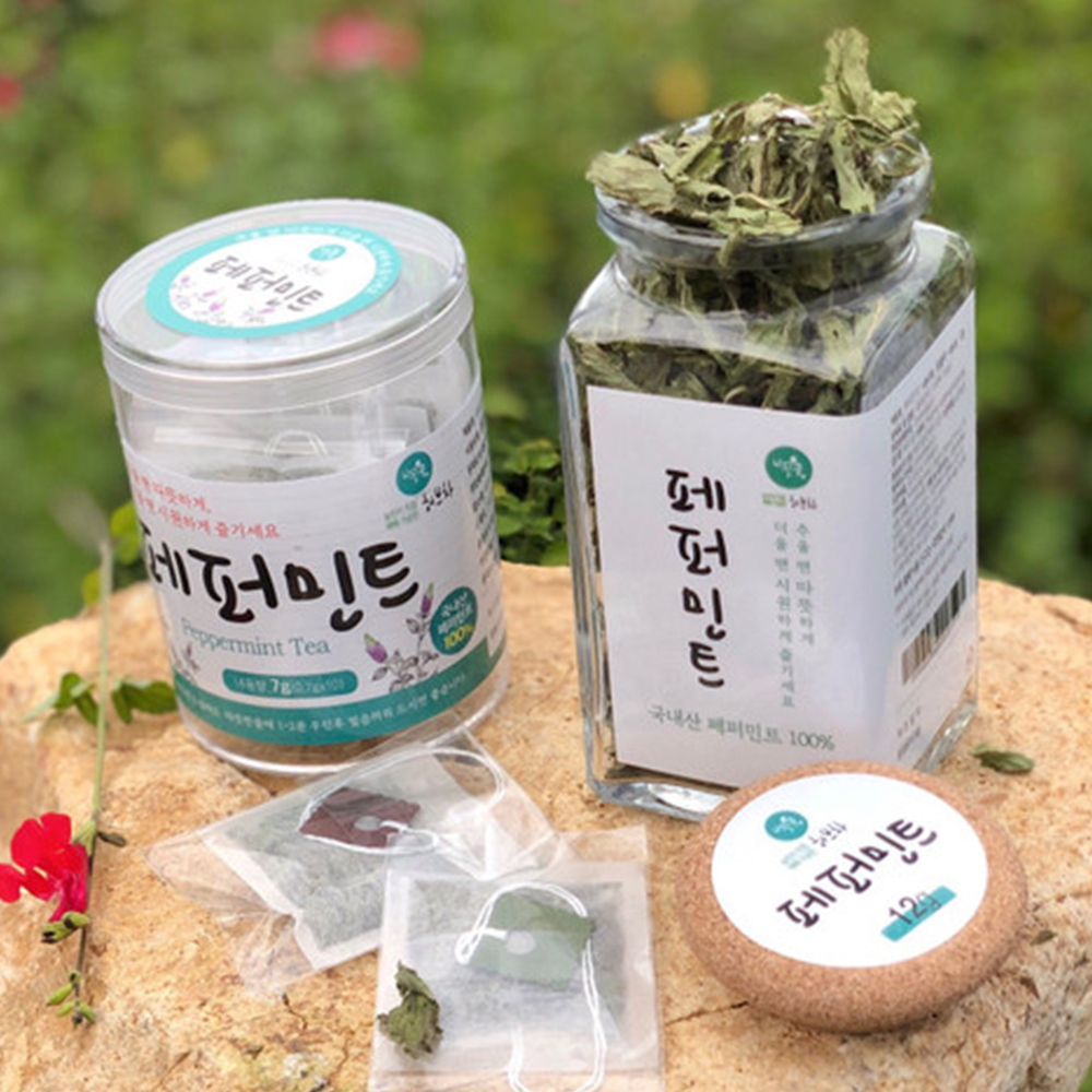 허브스팜 페퍼민트 잎 12g