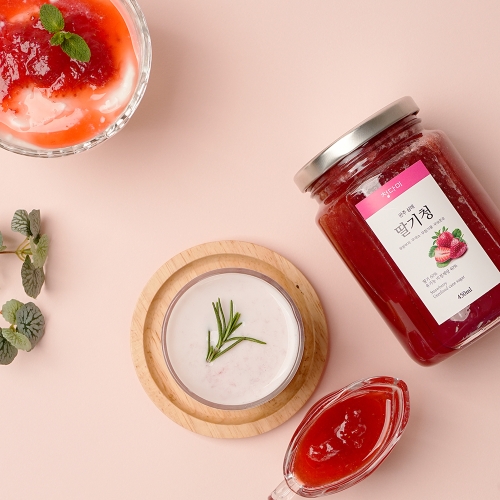 청다미 완주 삼례 딸기청 1kg