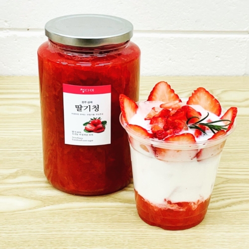 청다미 완주 삼례 딸기청 1kg