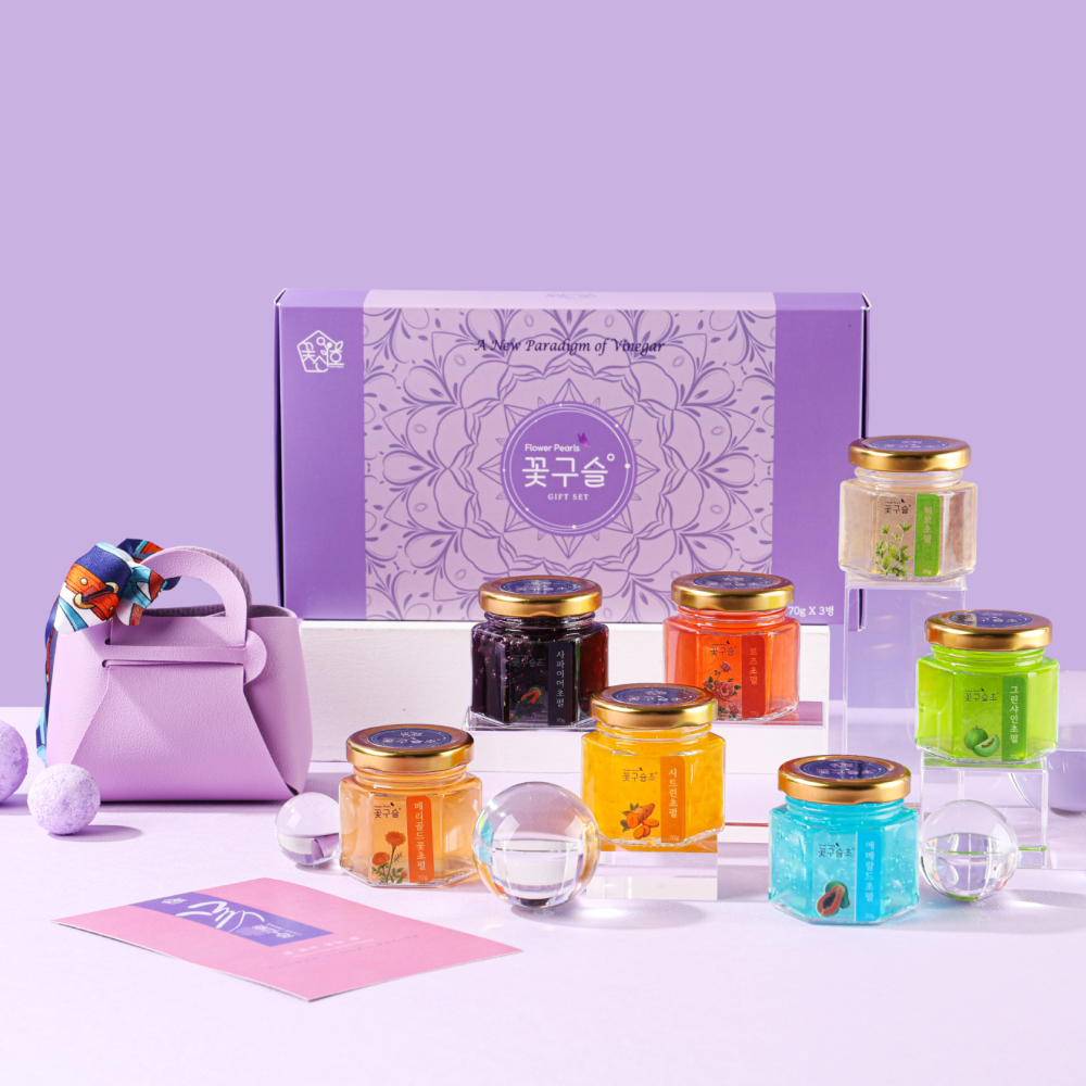 꽃신호 청신호 꽃구슬 set(3병)