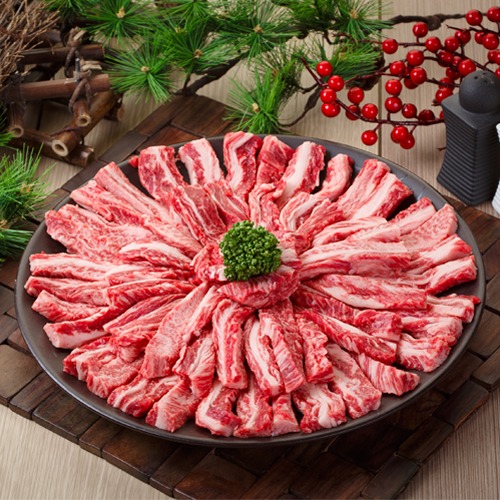 고산미소한우 구이용 갈비살 300g