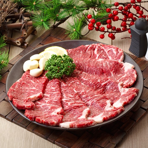 고산미소한우 스테이크용 한우 채끝 300g