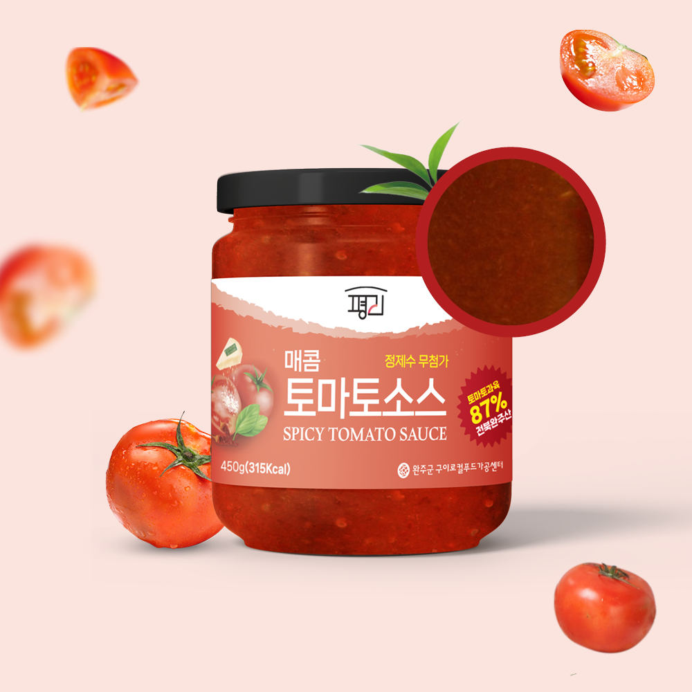 평리 매콤토마토소스450g
