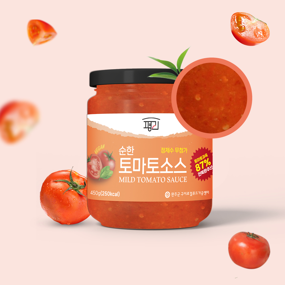 평리 순한토마토소스450g