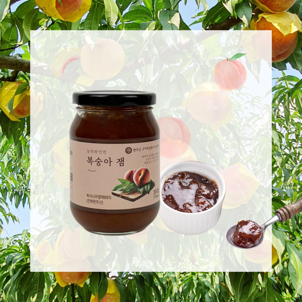 농부와인연 복숭아잼350g