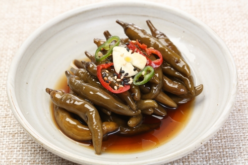 농가의부엌 청수녹초 고추 장아찌 140g