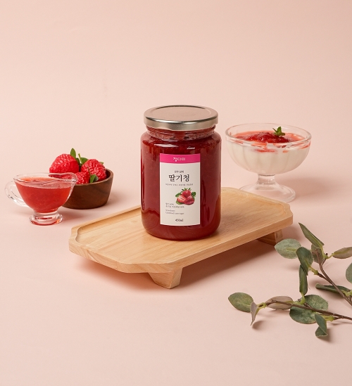 청다미 완주 삼례 딸기청 550g