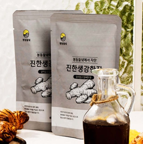봉동들녘 진한생강한잔 무설탕 x 30포