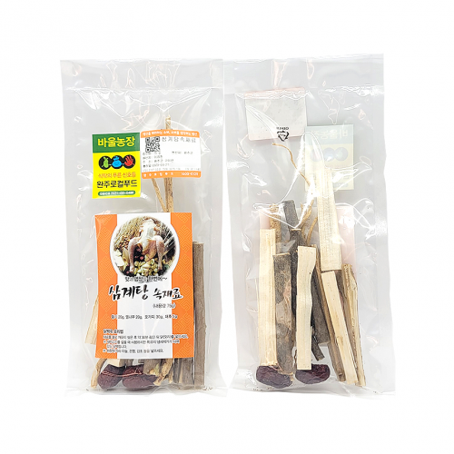 완주로컬푸드 한방 백숙 재료 75g