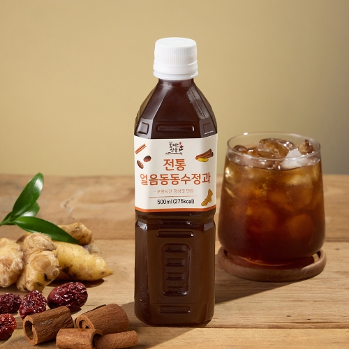 조움농산 전통 얼음동동 수정과 500ml,1L