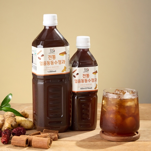 조움농산 전통 얼음동동 수정과 500ml,1L