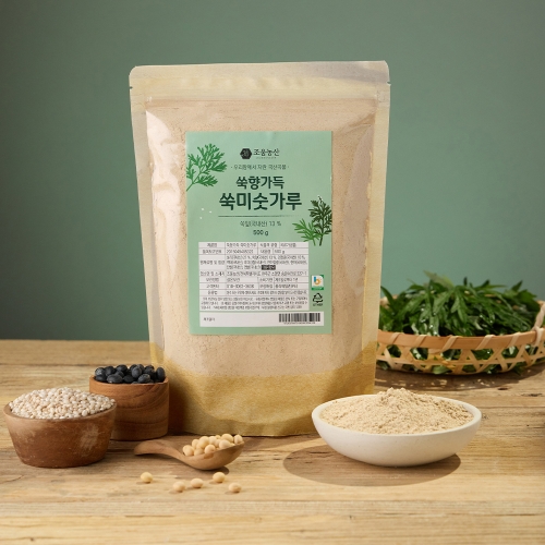 조움농산_쑥 미숫가루 500g