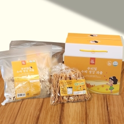 미소공주 생강과즐 대박형 선물세트 (과즐 280g 2개 + 꽈배기 250g 1개)