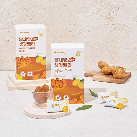 달새앙 더진한 생강젤리 125g