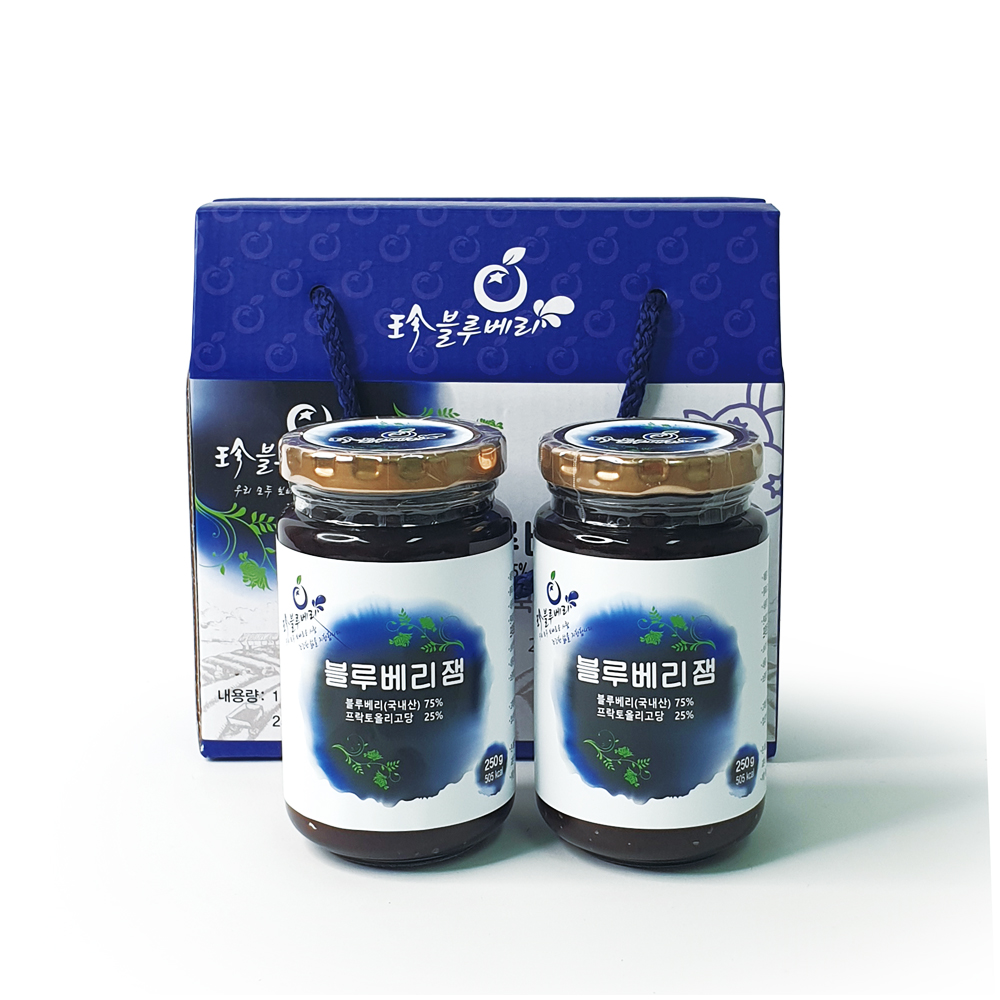 진블루베리 블루베리잼 250g